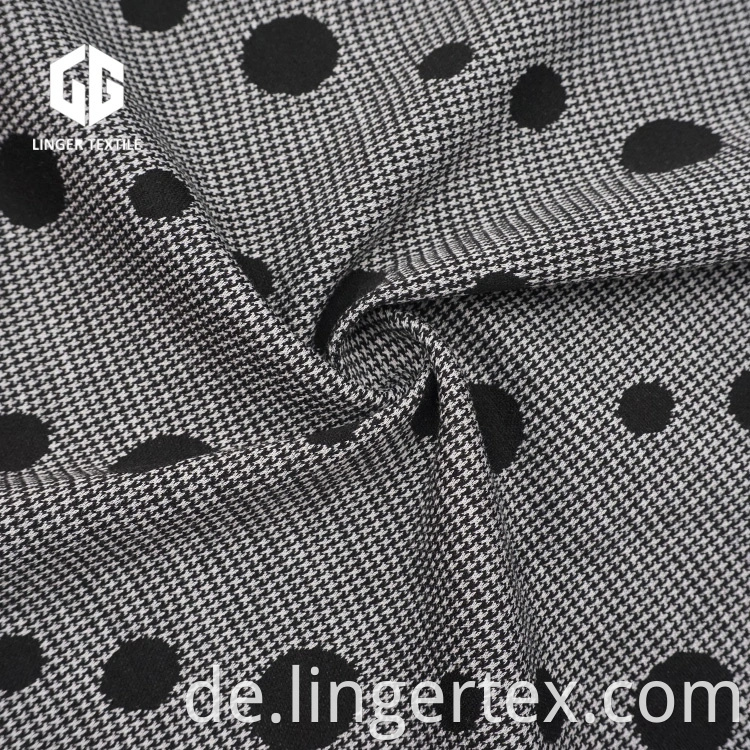 Großhandel Spot Baumwolle Nylon Polyester Gewirke Jacquard Stoff